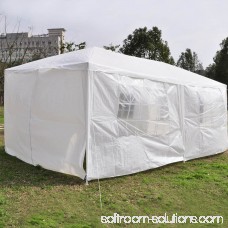 NEW Clevr 10'x20' 6 Removable Sidewalls 4 w/ Windows Canopy Party Wedding Outdoor Tent Gazebo Pavilion Event
